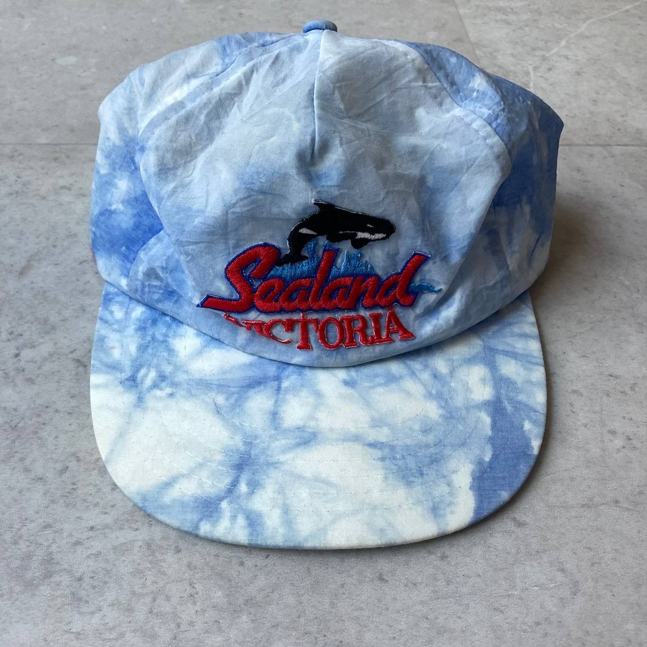 Vintage 90s Sealand Victoria Canada Seaworld Nylon Hat Size ONE SIZE - 1 Thumbnail