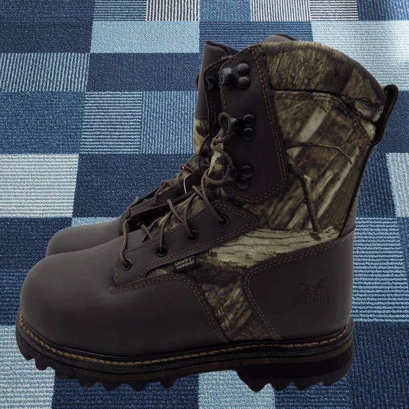 Vintage Irish Setter Gunflint II 2813 Boots Mens 9.5 Brown  display picture 3