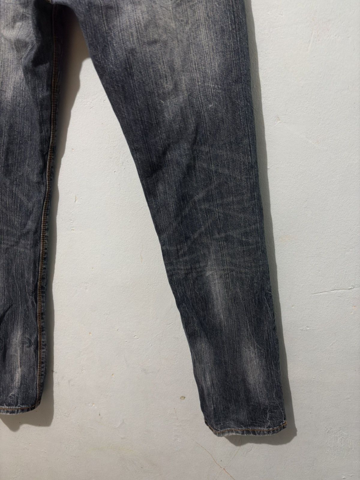 Japanese Brand High Quality Guarented Distressed Denim Size US 30 / EU 46 - 10 Thumbnail