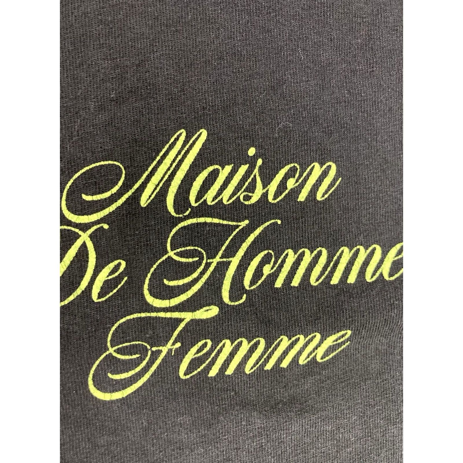 Vintage Homme + Femme Racing Graphic T-shirt Mens Small Black Short Sleeve Oversized Crew Neck Logo Pattern Size US S / EU 44-46 / 1 - 4 Thumbnail