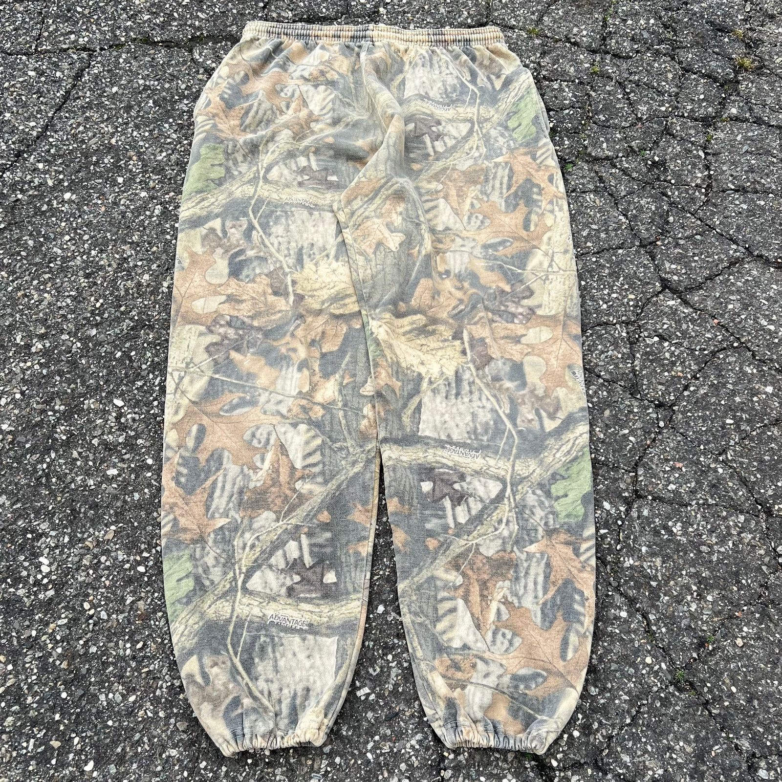 Vintage realtree camo commander essential blank sweatpants