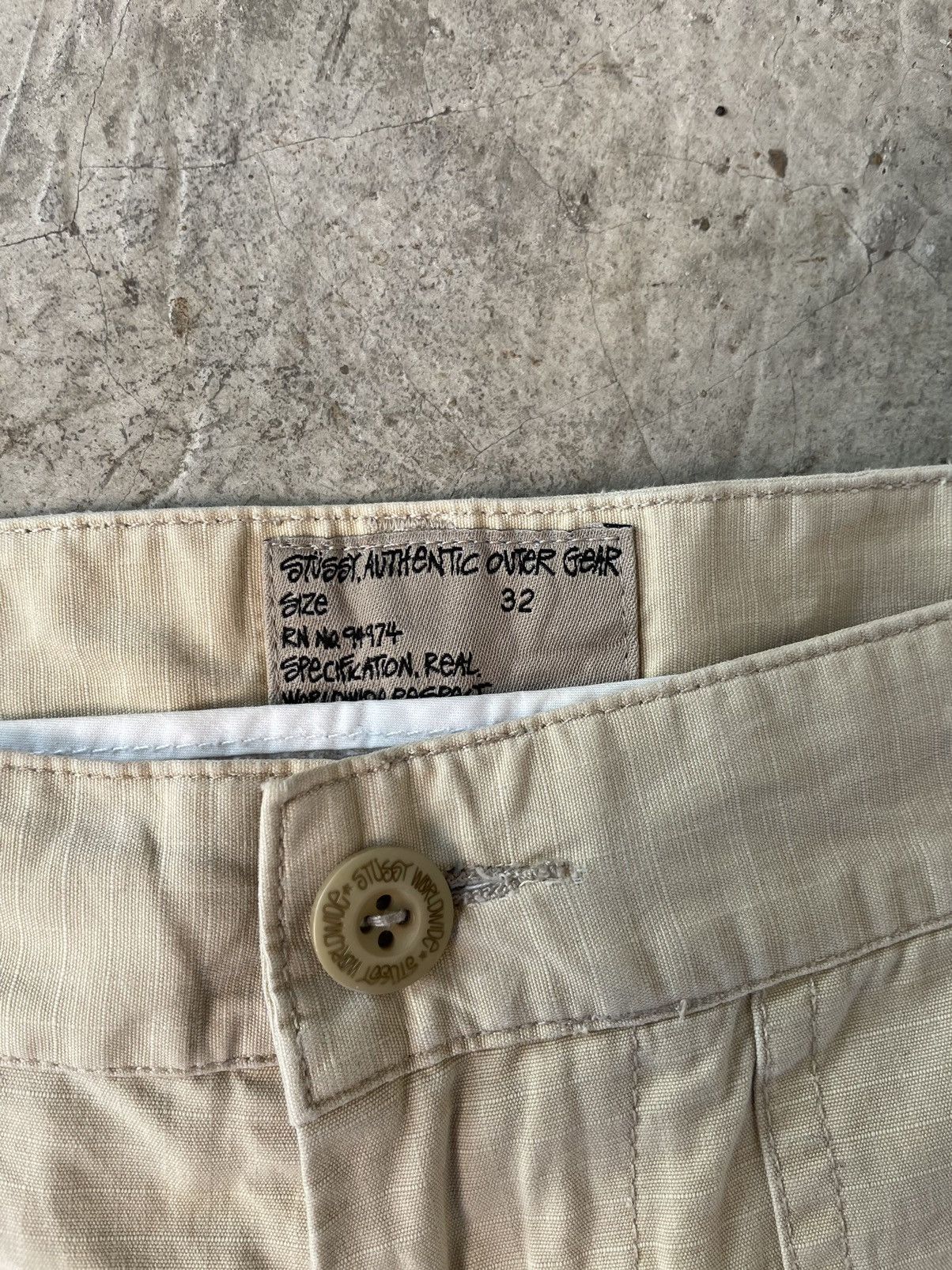 Stussy Vintage Stussy Baker Pant size 34x41 Size US 34 / EU 50 - 4 Thumbnail