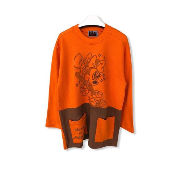 image of Mickey Mouse x Vintage Minnie Mouse In Hollywood Sweatshirt, Men's (Size Medium)