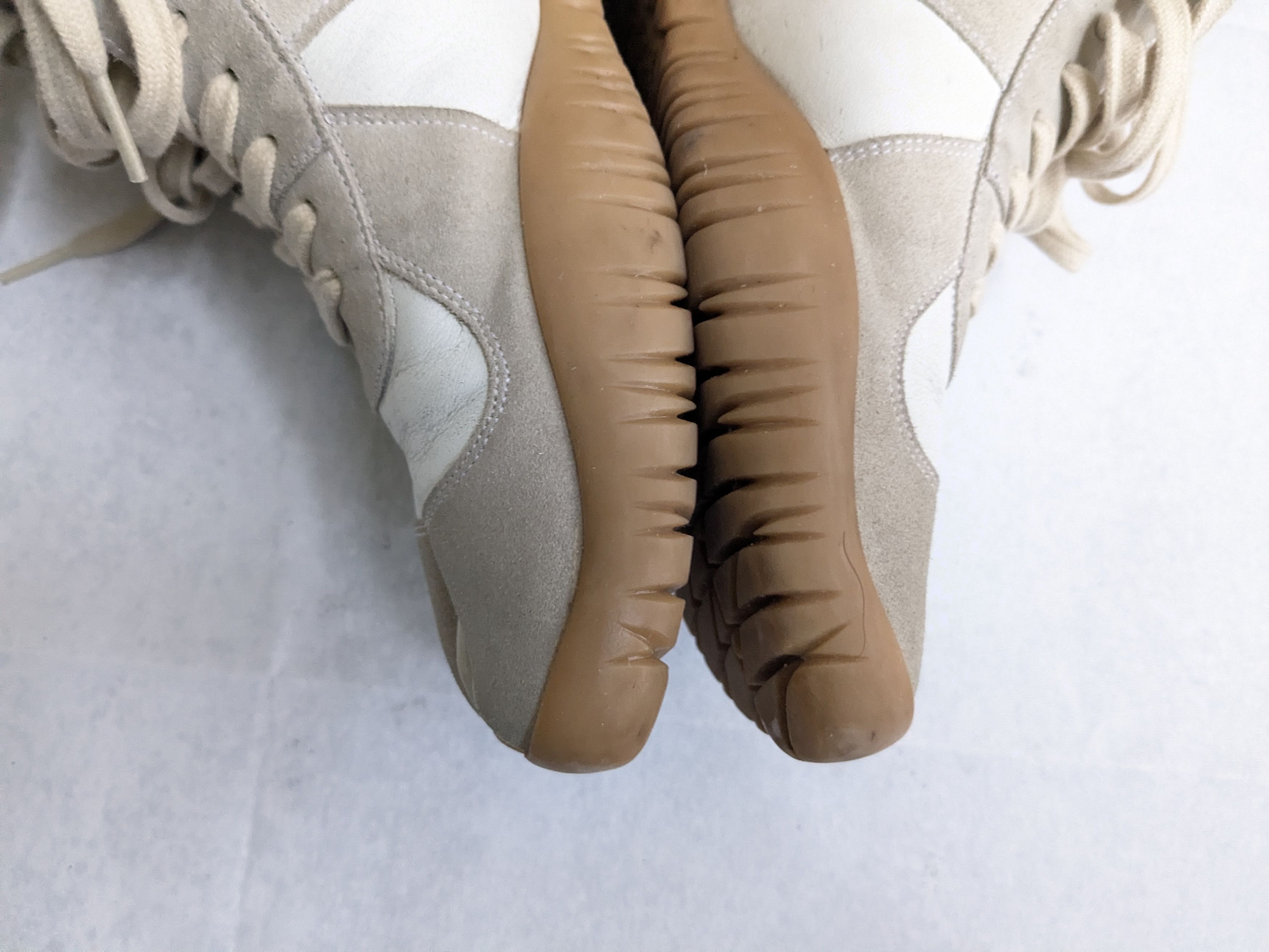 Maison Margiela Margiela Tabi Replica GAT Tabi Gray White 8 41 High Tops Size US 8 / EU 41 - 10 Thumbnail