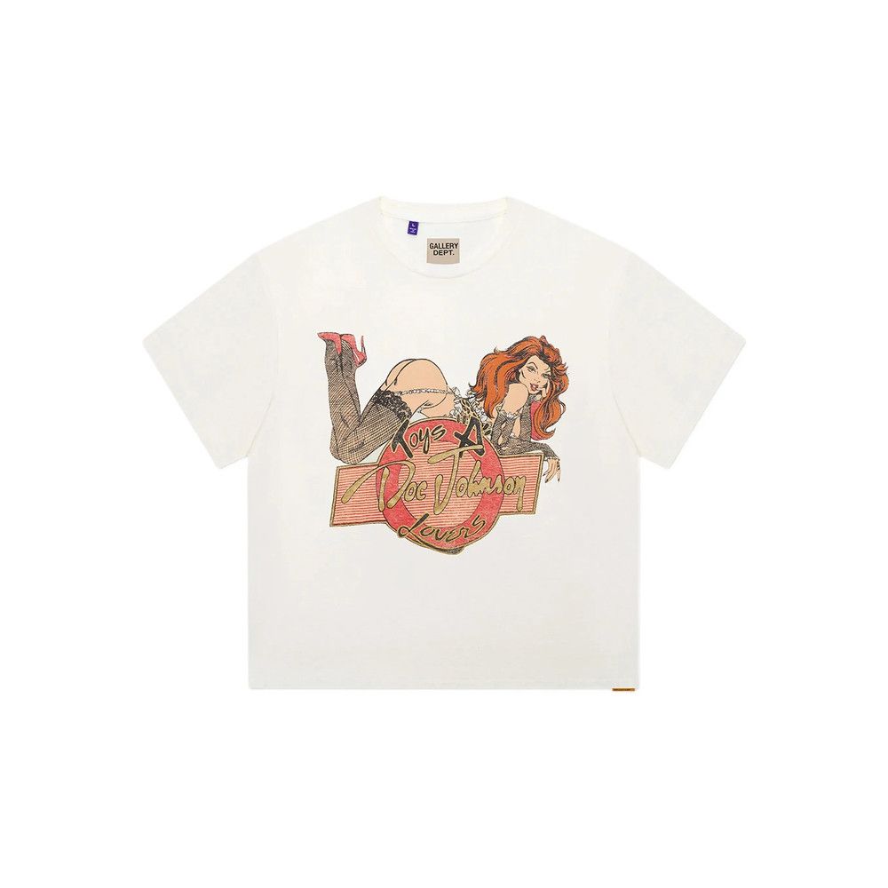 Gallery Dept. WHITE T-Shirts & Vests - T-Shirts