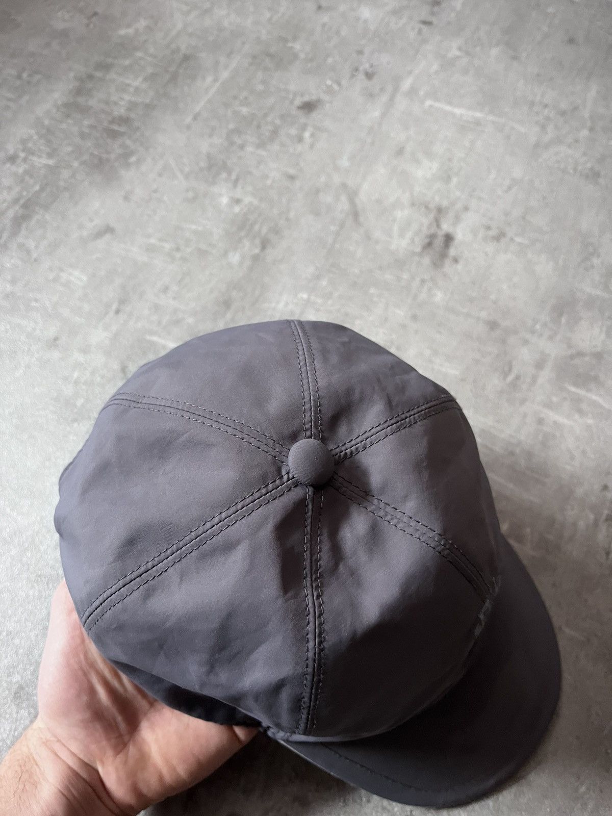 Loro Piana Loro Piana storm system nylon grey cap Size ONE SIZE - 7 Thumbnail