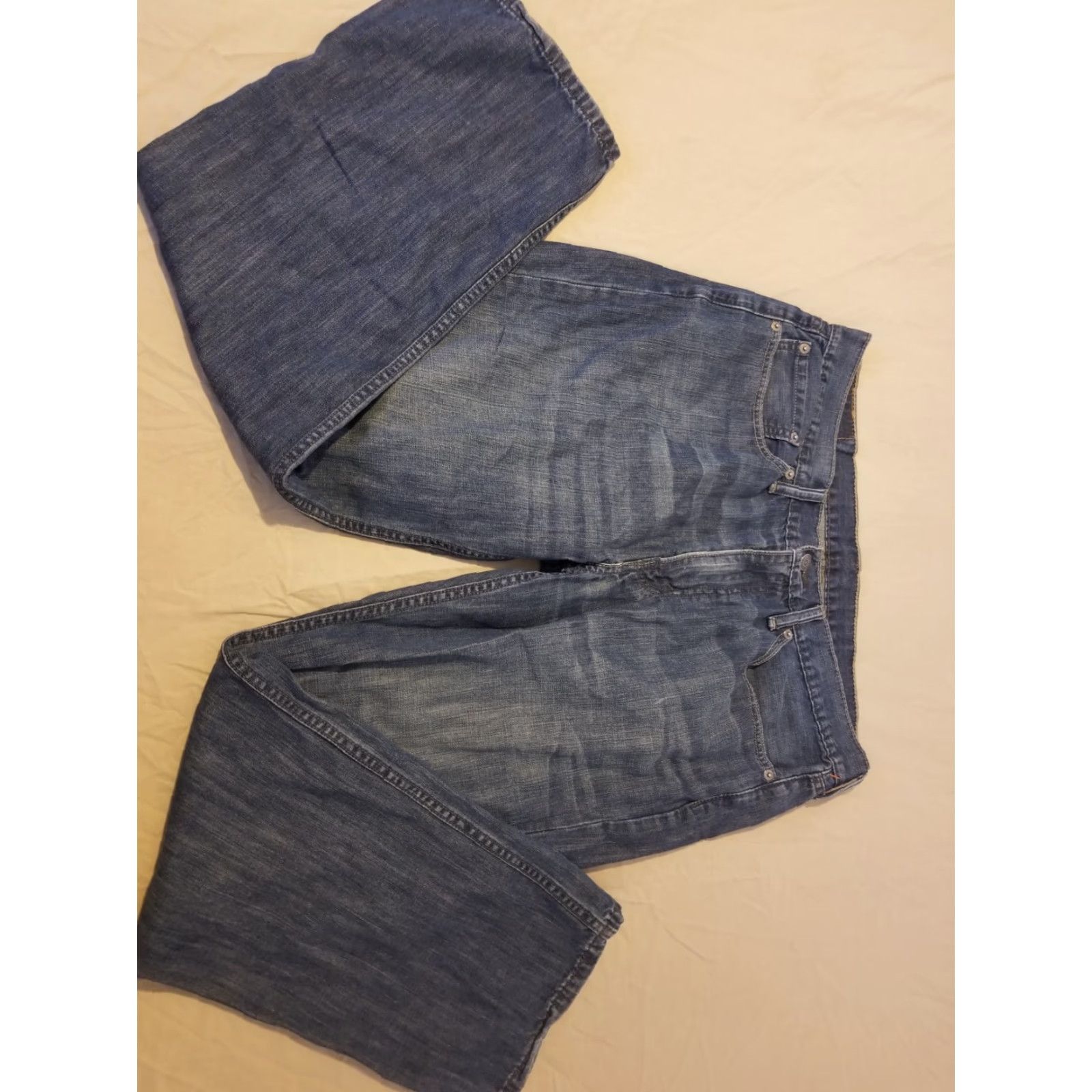 Levi's Mens Levi's 514 Slim Straight Denim Jeans 36x30 Blue Cotton 5-Pocket Regular Rise Mid Vintage No N/A Size US 36 / EU 52 - 4 Thumbnail