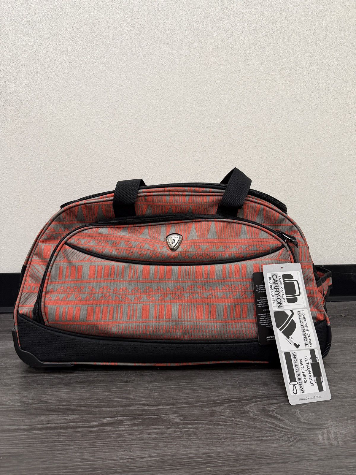 Other CALPAK Carry On Luggage Rolling Duffel Bag Wheels 21x13x11 Size ONE SIZE - 1 Thumbnail