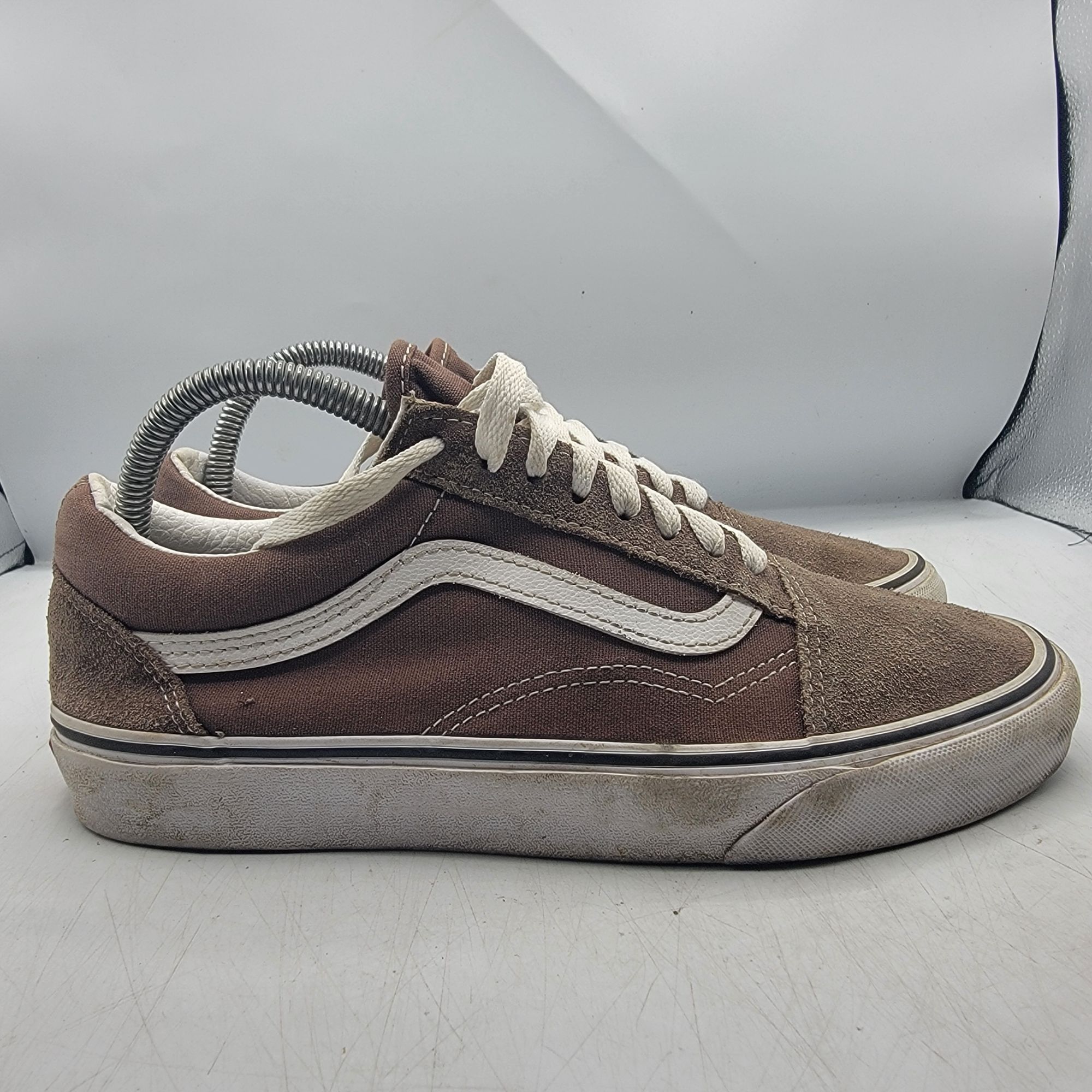 Vans Vans Old Skool Womens 9 Brown Sneaker Shoes Low Top Lace Up Size US 9 / IT 39 - 13 Thumbnail