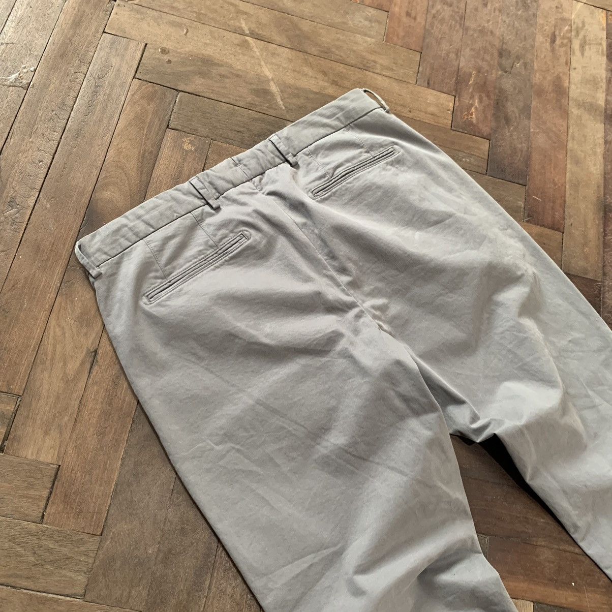 Suitsupply SUITSUPPLY GREY PURE COTTON TROUSERS PANTS OLD MONEY 36 SIZE Size US 36 / EU 52 - 6 Thumbnail