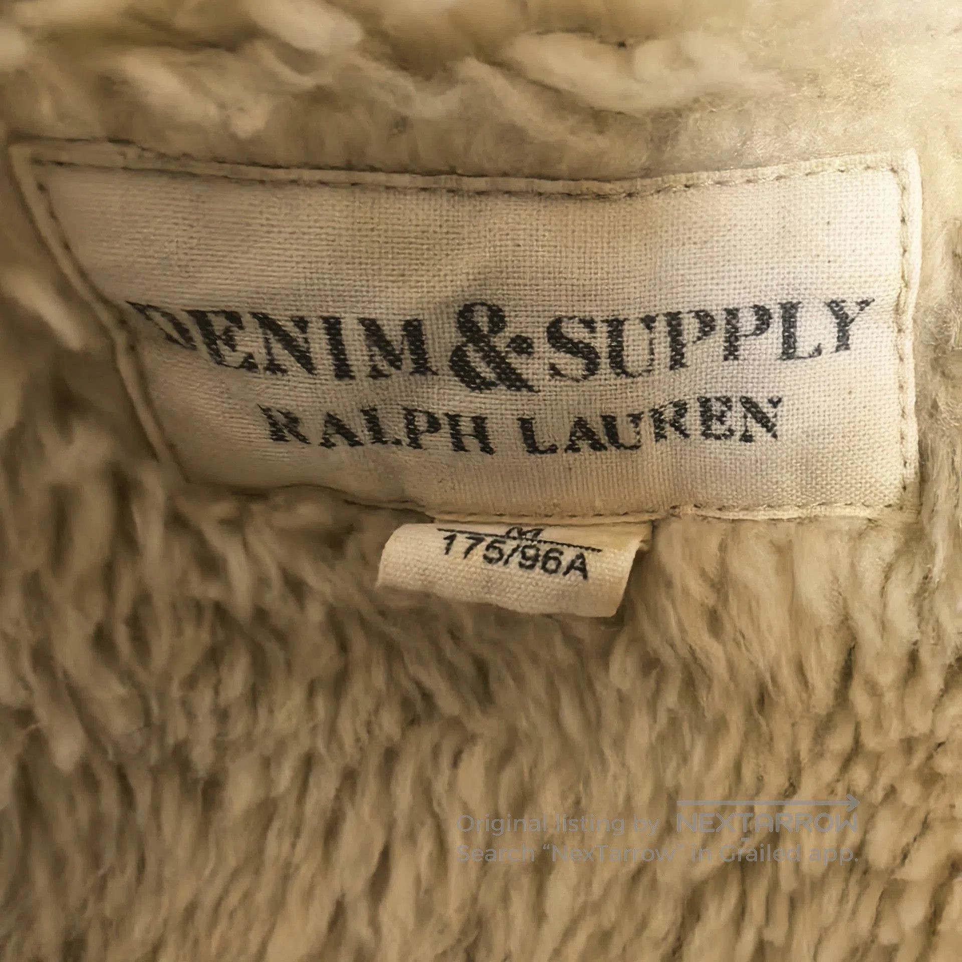 Vintage Vintage Ralph Lauren Denim Supply Fleece Jacket. Size US M / EU 48-50 / 2 - 6 Thumbnail