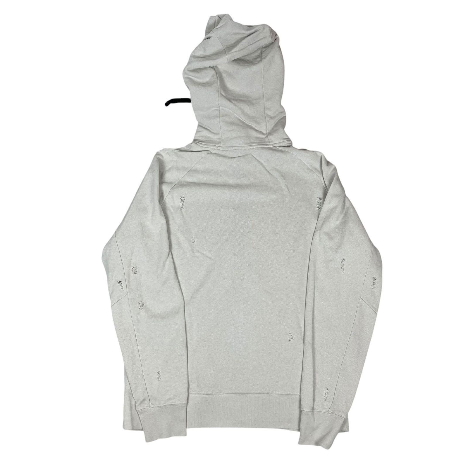 Iro IRO Almeus Men's White Cotton Long Sleeve Full Zip Hoodie M Size US M / EU 48-50 / 2 - 5 Thumbnail