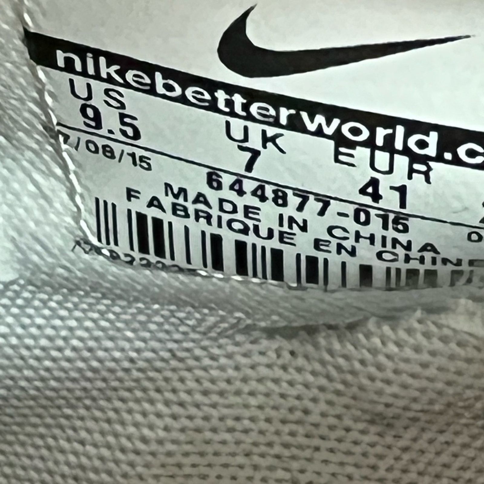 Nike Nike Dunk Sky Hi Hidden Wedge Heel Sz 9.5 Bred Sneaker RARE Size US 9.5 / IT 39.5 - 8 Thumbnail