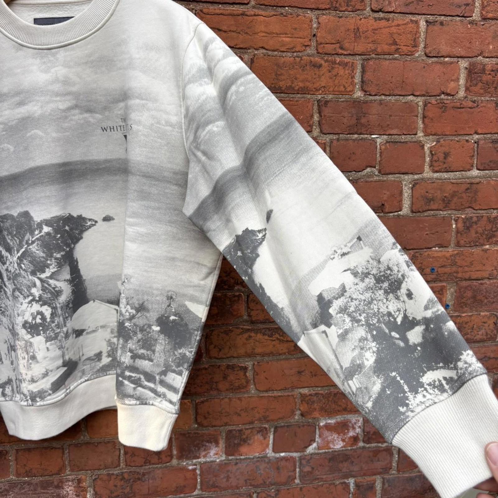 Abercrombie & Fitch white lotus Abercrombie and fitch crewneck sweatshirt Size US L / EU 52-54 / 3 - 4 Thumbnail