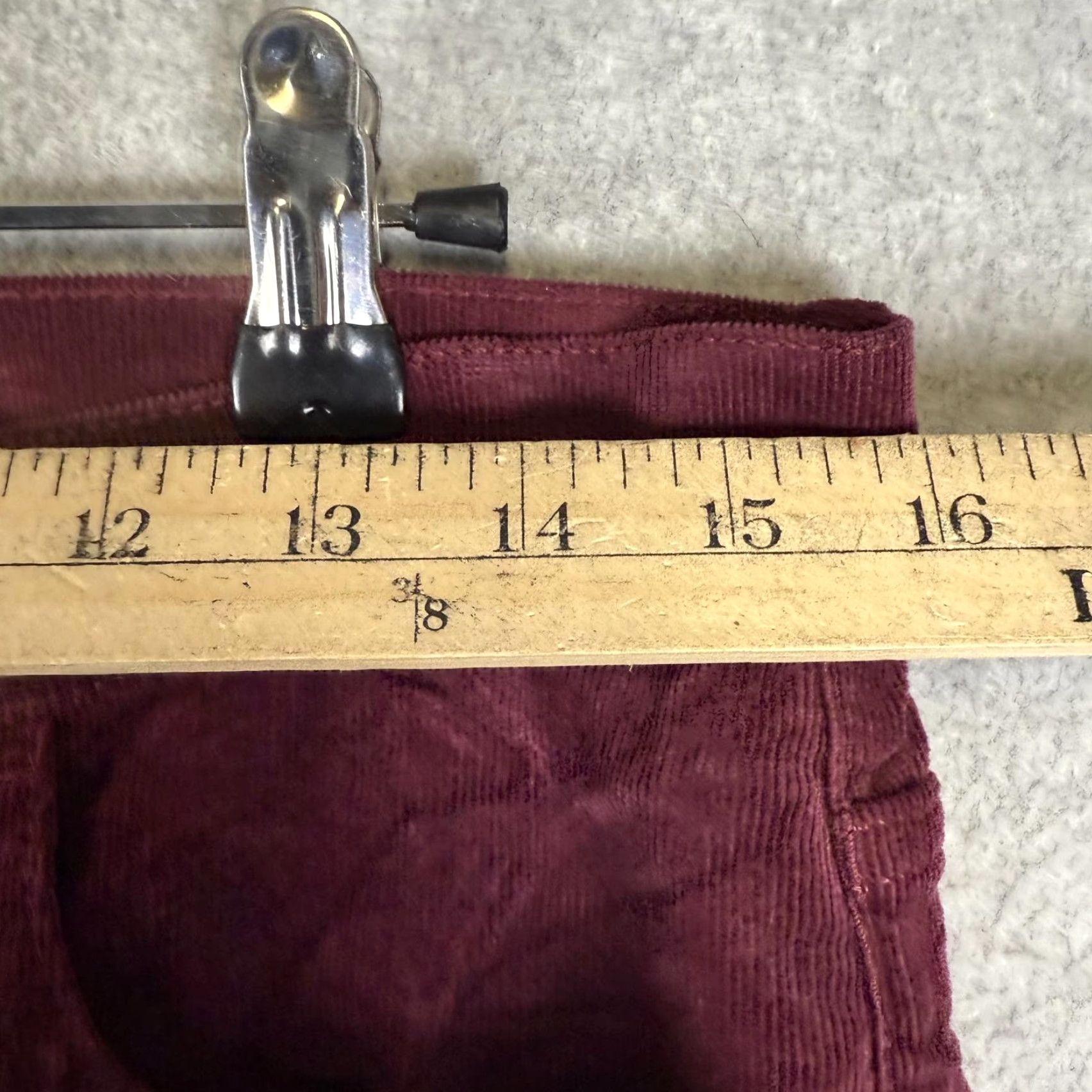 J.Crew J.Crew Women's Pants Velvet Purple Velour Ankle Length 30 Regular Trousers Pants Ladies Purple, 30, Velour Velvet Ankle Length J.Crew Womens Size 30" / US 8 / IT 44 - 3 Thumbnail