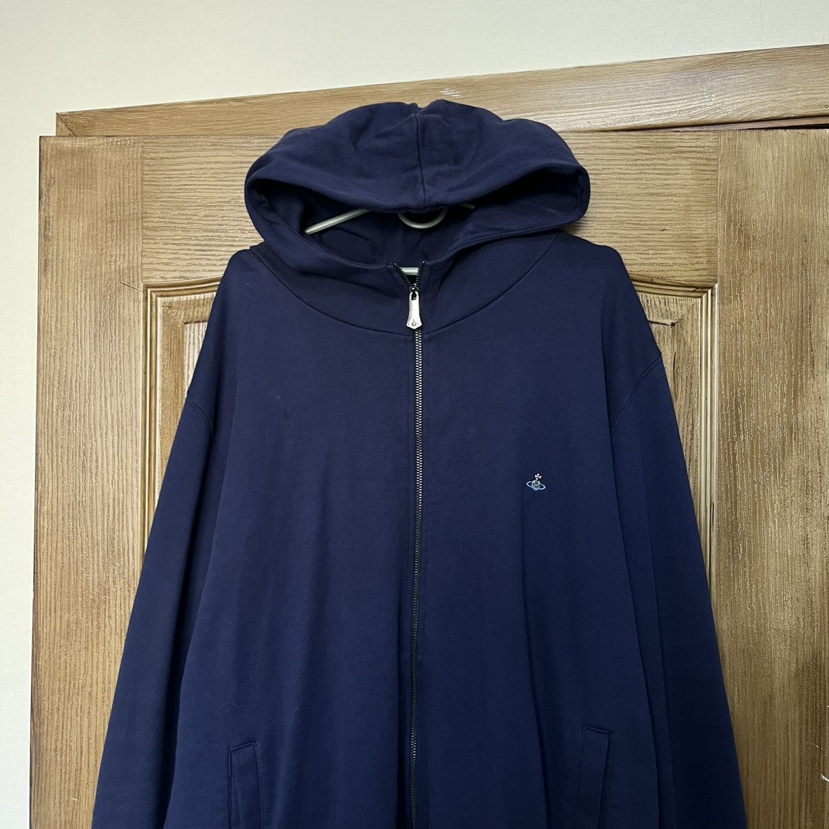 Vivienne Westwood Vivienne Westwood Zip Hoodie Luxury Size US XXL / EU 58 / 5 - 4 Thumbnail