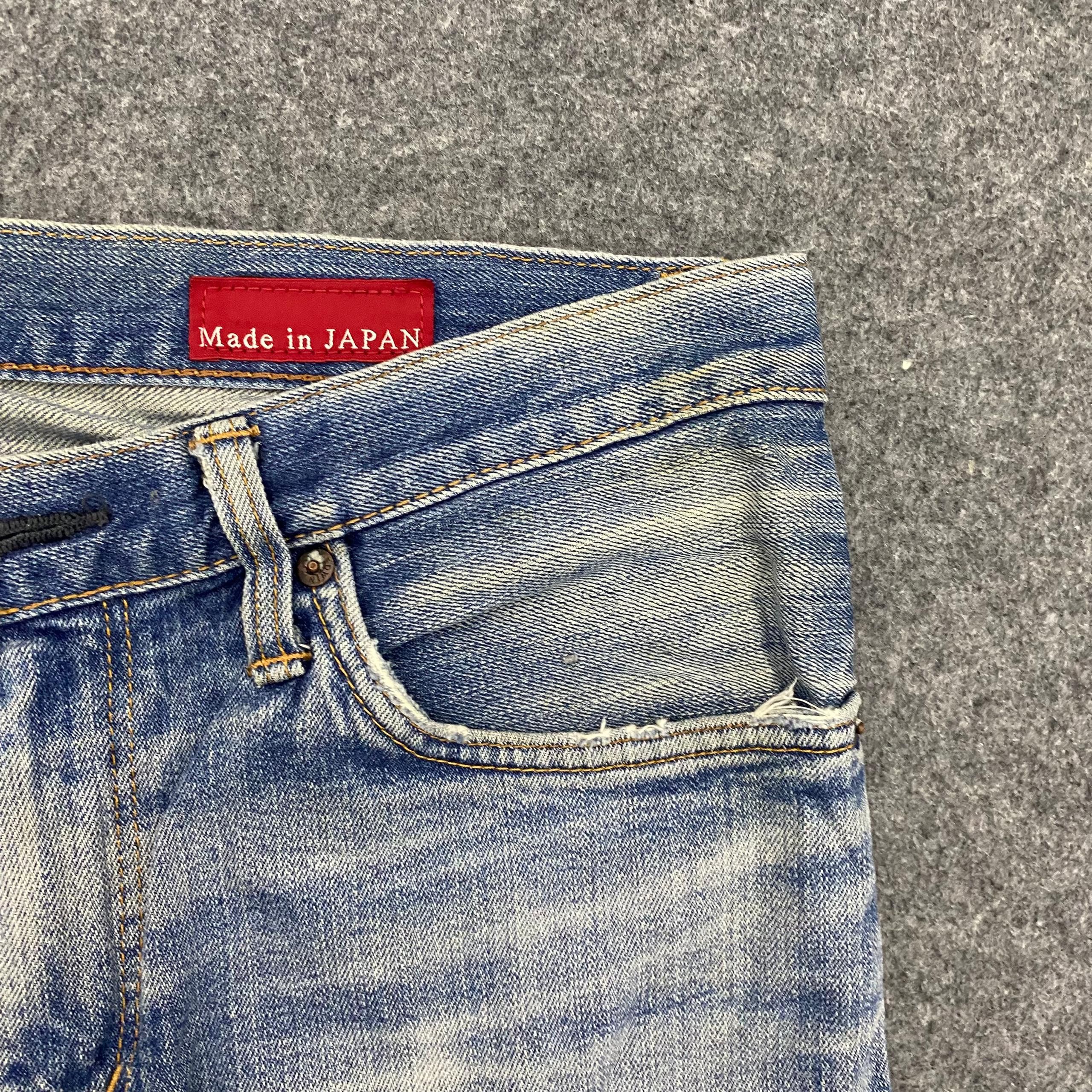 Edwin 💥Best Offer💥Vintage Edwin E503R Distressed Denim Size US 34 / EU 50 - 10 Thumbnail