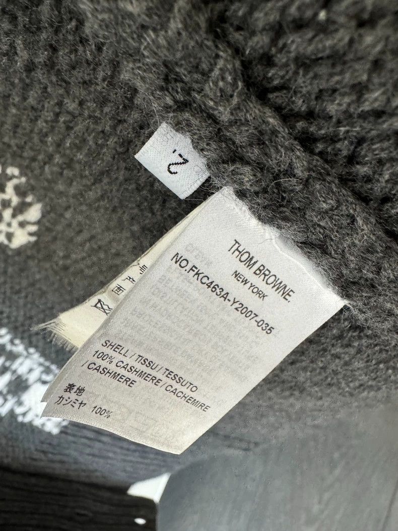 Thom Browne Thom Browne Gray lobster wool sweater Size US M / EU 48-50 / 2 - 5 Thumbnail