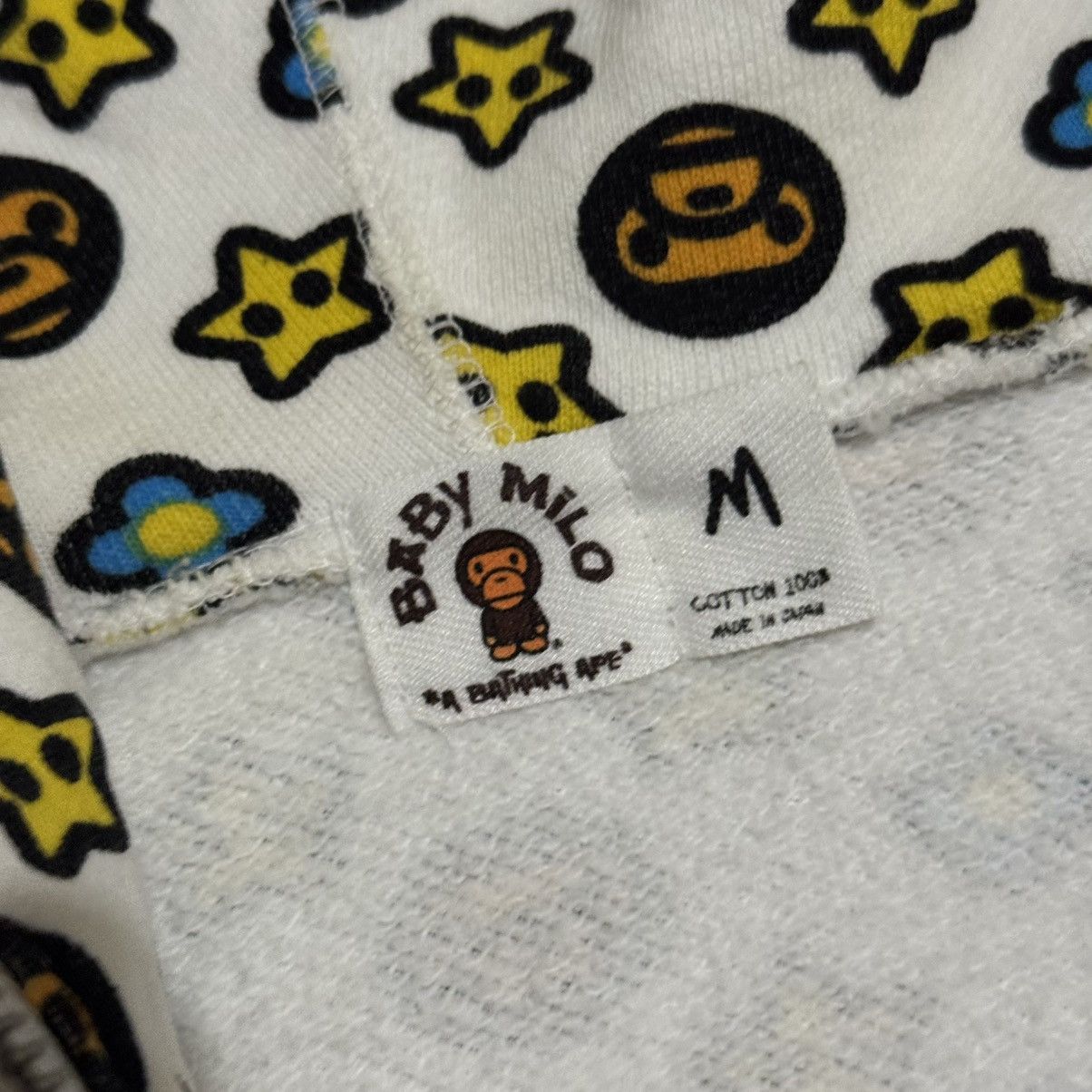 Bape × Kaws BAPE × Milo monogram full zip hoodie a bathing ape Size US M / EU 48-50 / 2 - 5 Thumbnail