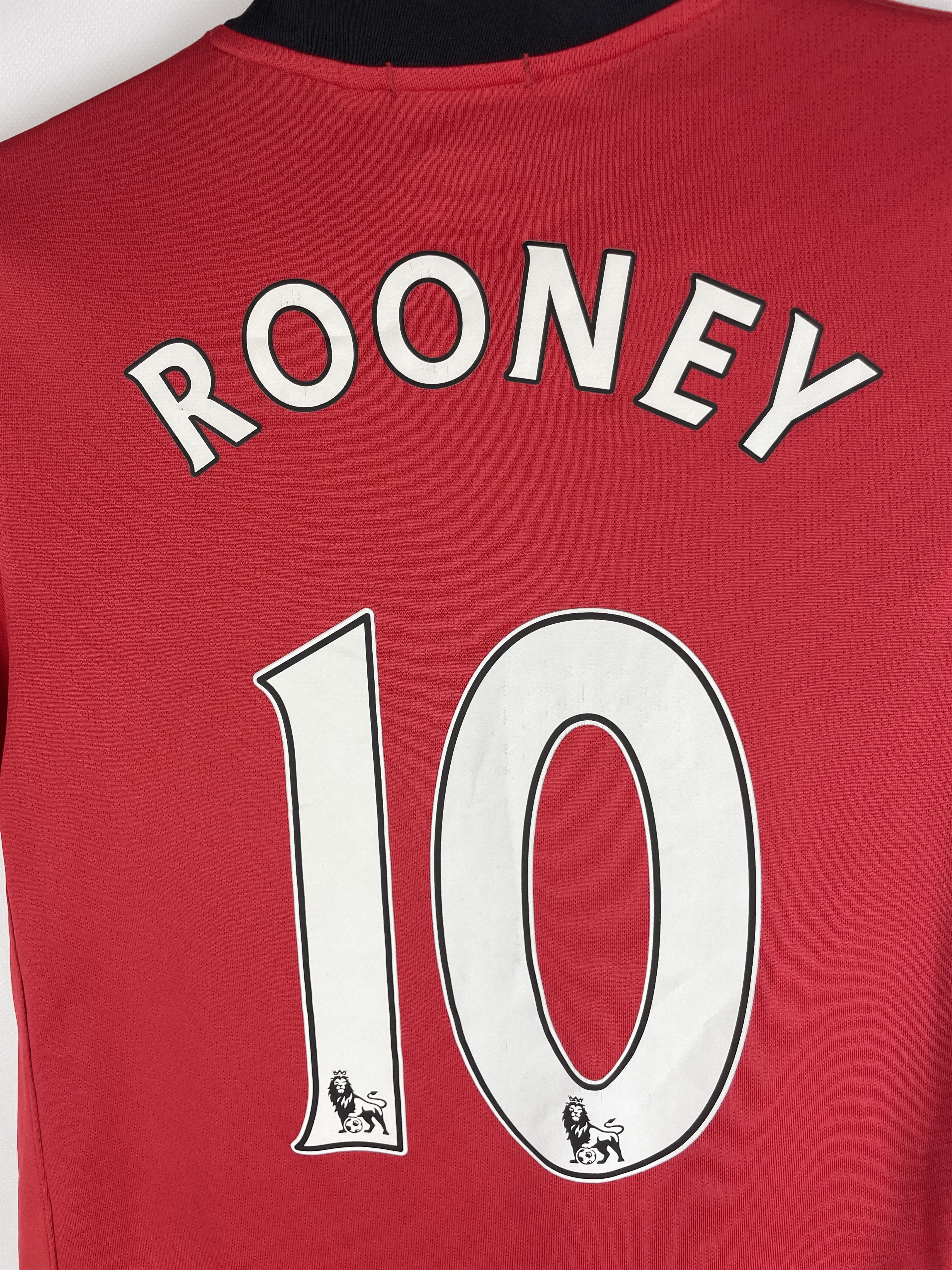 Nike Vintage 2009/2010 Nike Manchester United #10 Rooney Jersey Size US S / EU 44-46 / 1 - 9 Thumbnail