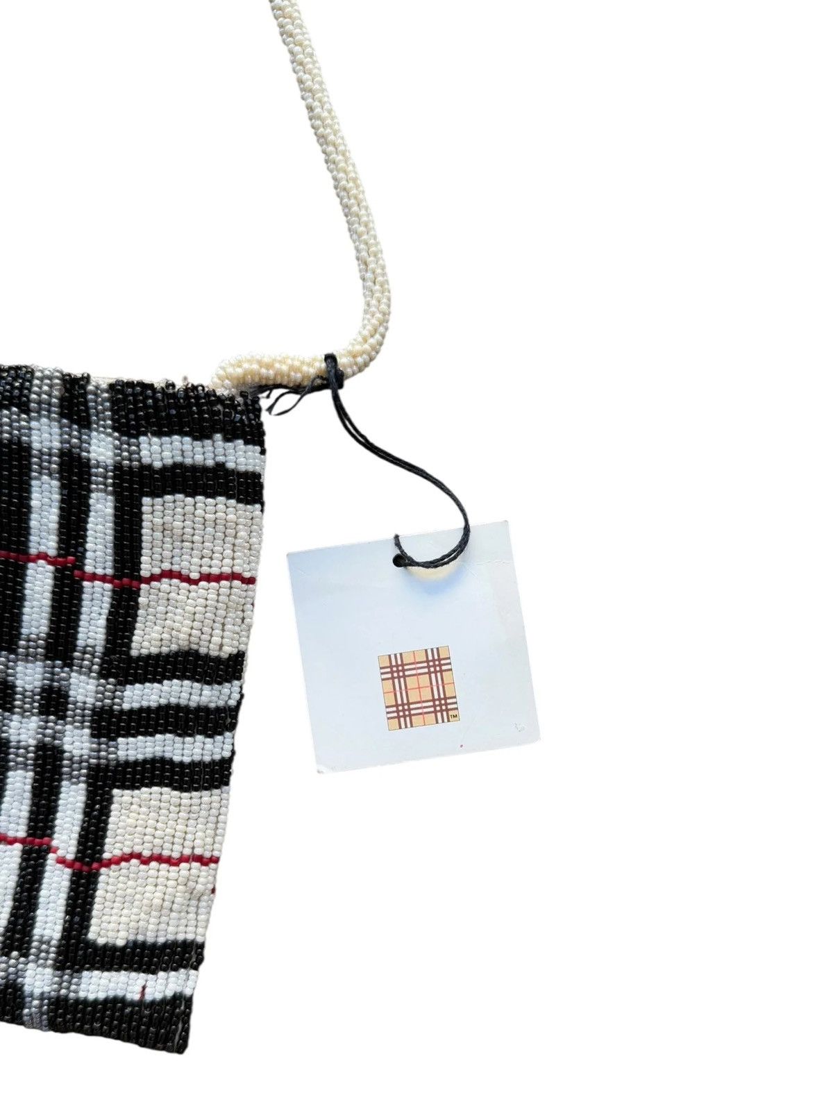 Burberry Burberry Beaded Nova Check Mini Bag Size ONE SIZE - 4 Thumbnail