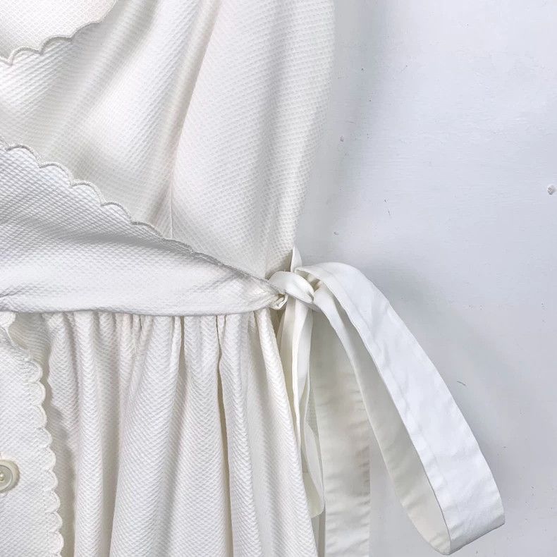 Miu Miu White Lace Camisole Dress