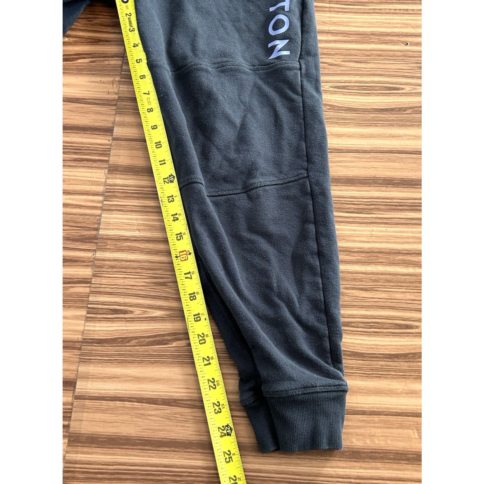 Vintage Peleton Sweatpants Blue Mens L Tapered Fourlaps X Peleton Size US 33 - 3 Thumbnail