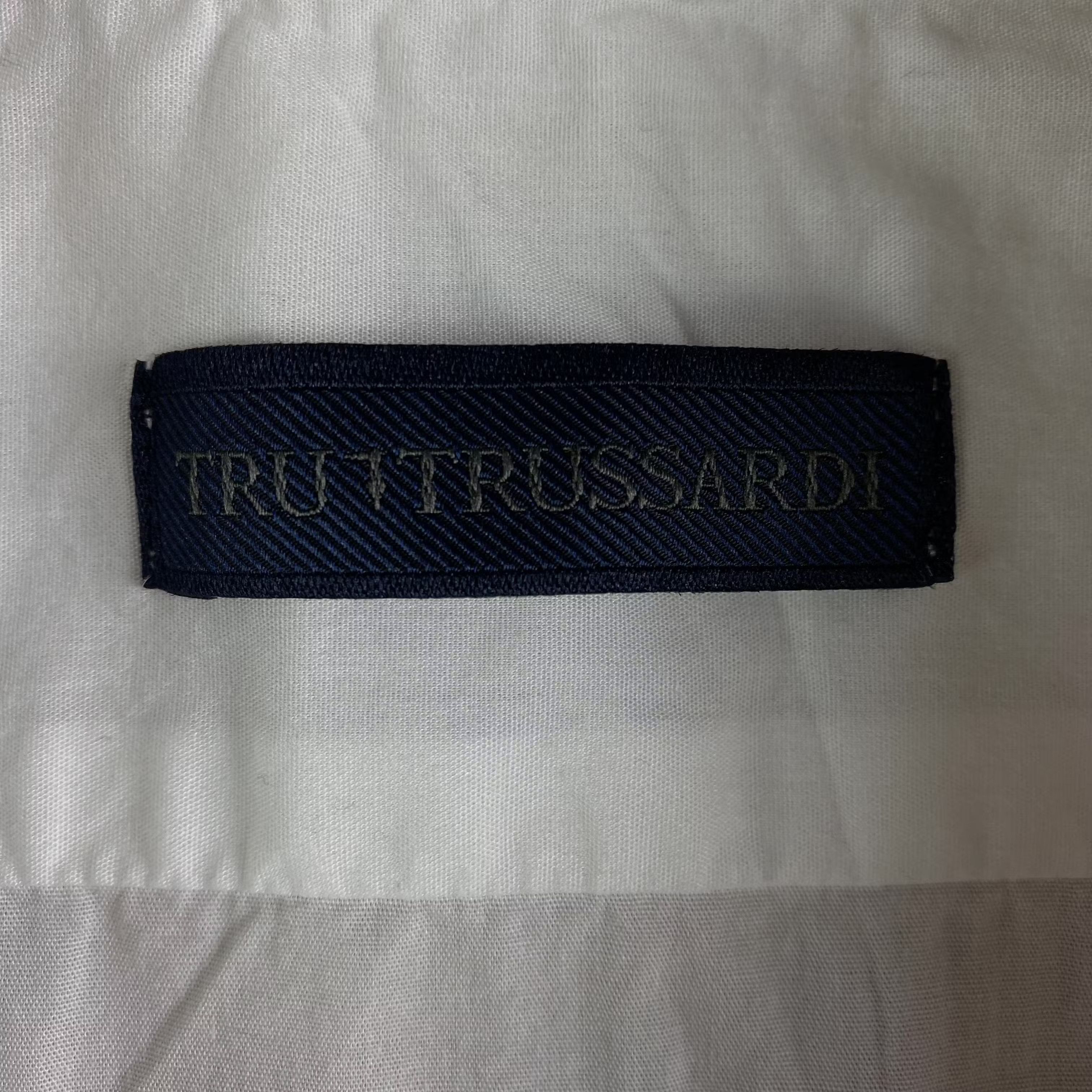 Trussardi Mens Trussardi Shirt Long Sleeve 41/16 Size US L / EU 52-54 / 3 - 4 Thumbnail