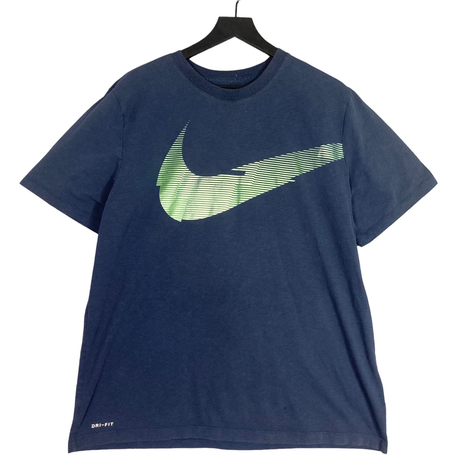 Nike Nike Dri-Fit Men's XL Camo Swoosh Logo T-Shirt Blue Size US XL / EU 56 / 4 - 1 Thumbnail