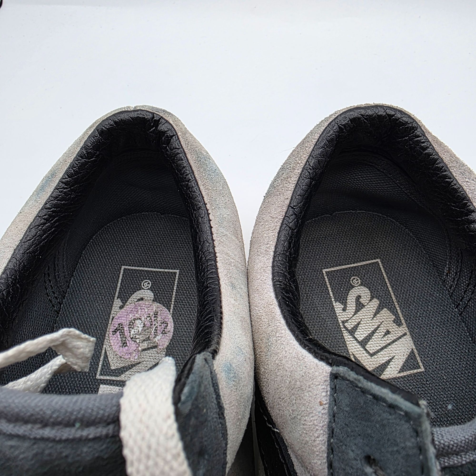 Vans VANS Old Skool Low Pig Suede Mens Size 10.5 Gray Utility Tur Size US 10.5 / EU 43-44 - 9 Thumbnail