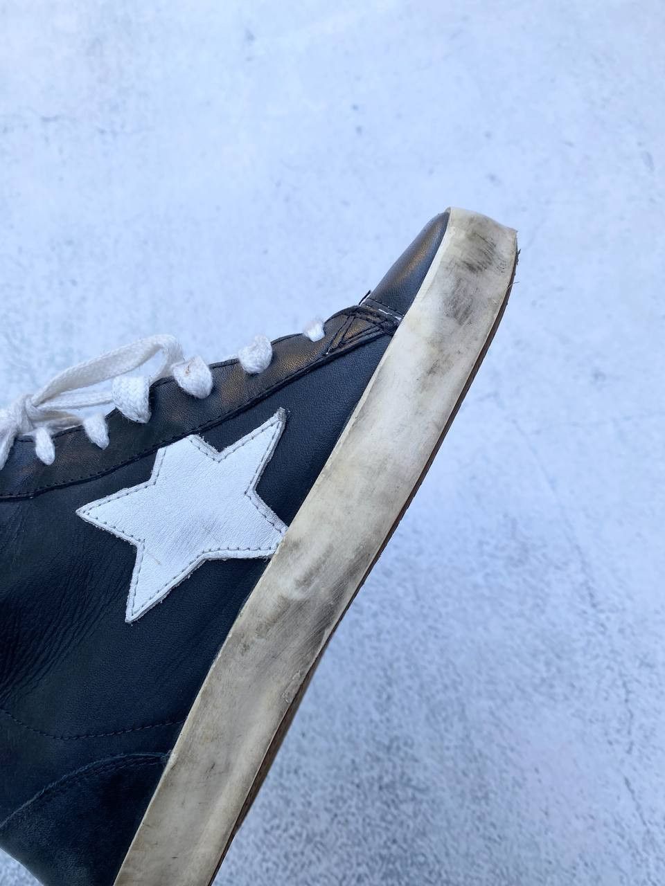 If Six Was Nine Vintage Isabel Marant Golden Goose style Faded Sneakers Size US 7 / IT 37 - 7 Thumbnail