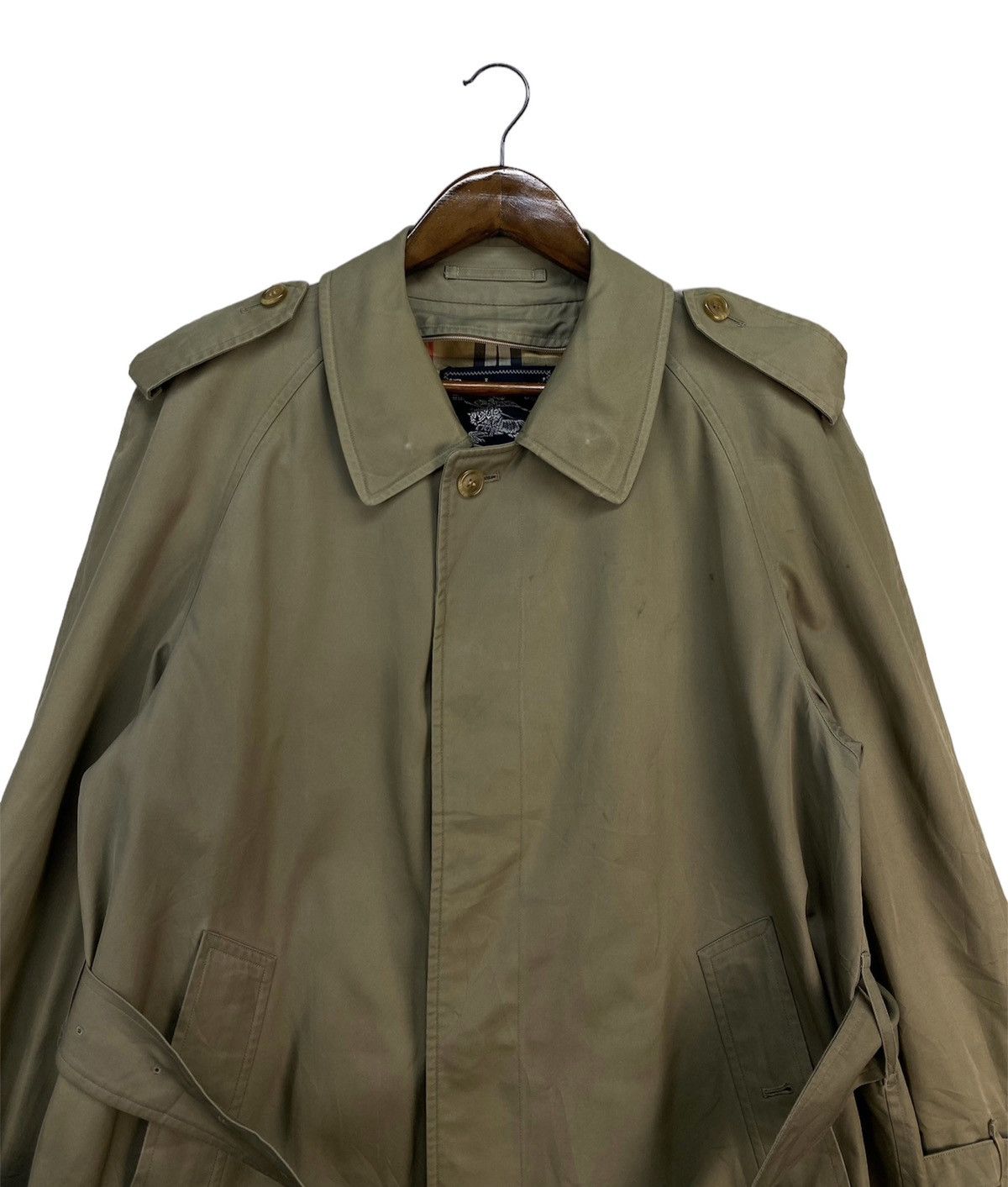 Burberry Vintage Burberry Trench Coat Size US L / EU 52-54 / 3 - 3 Thumbnail