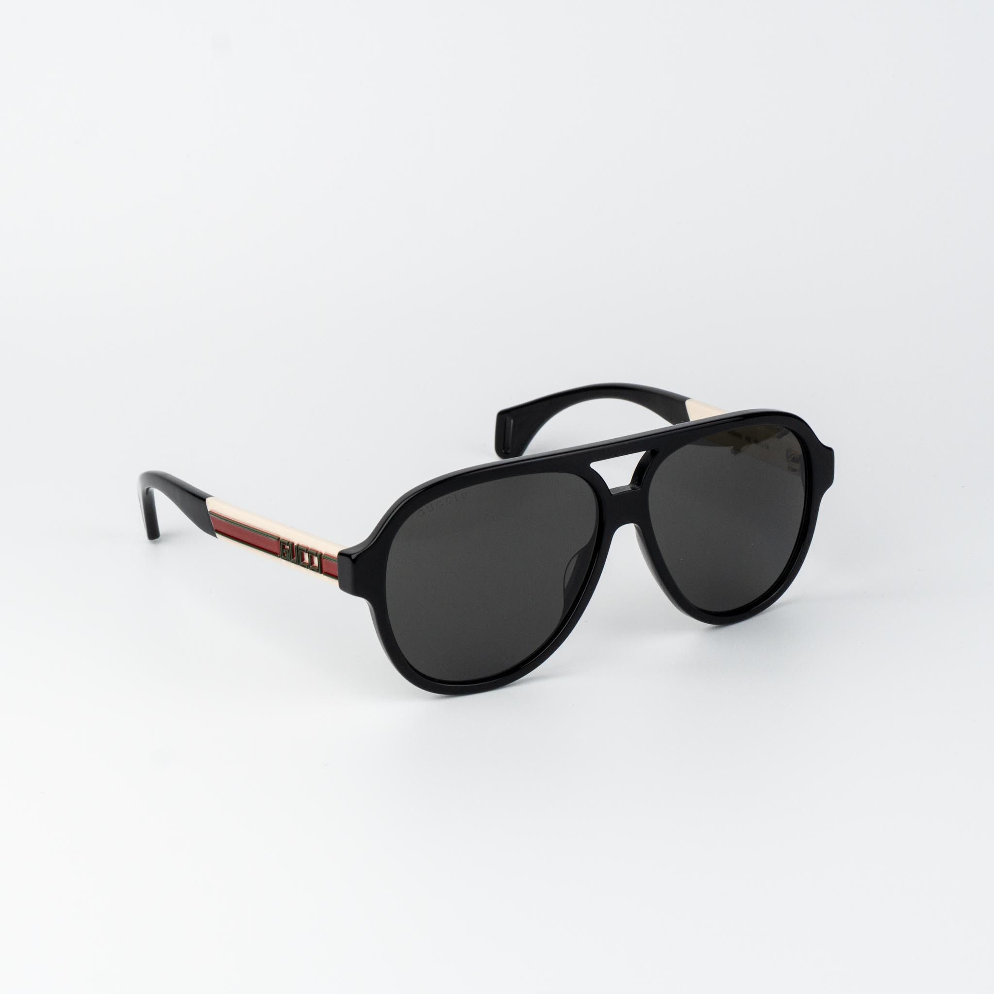 Gucci Gucci Men Sunglasses Black Pilot GG0463S 002 NEW AUTHENTIC Size ONE SIZE - 4 Thumbnail