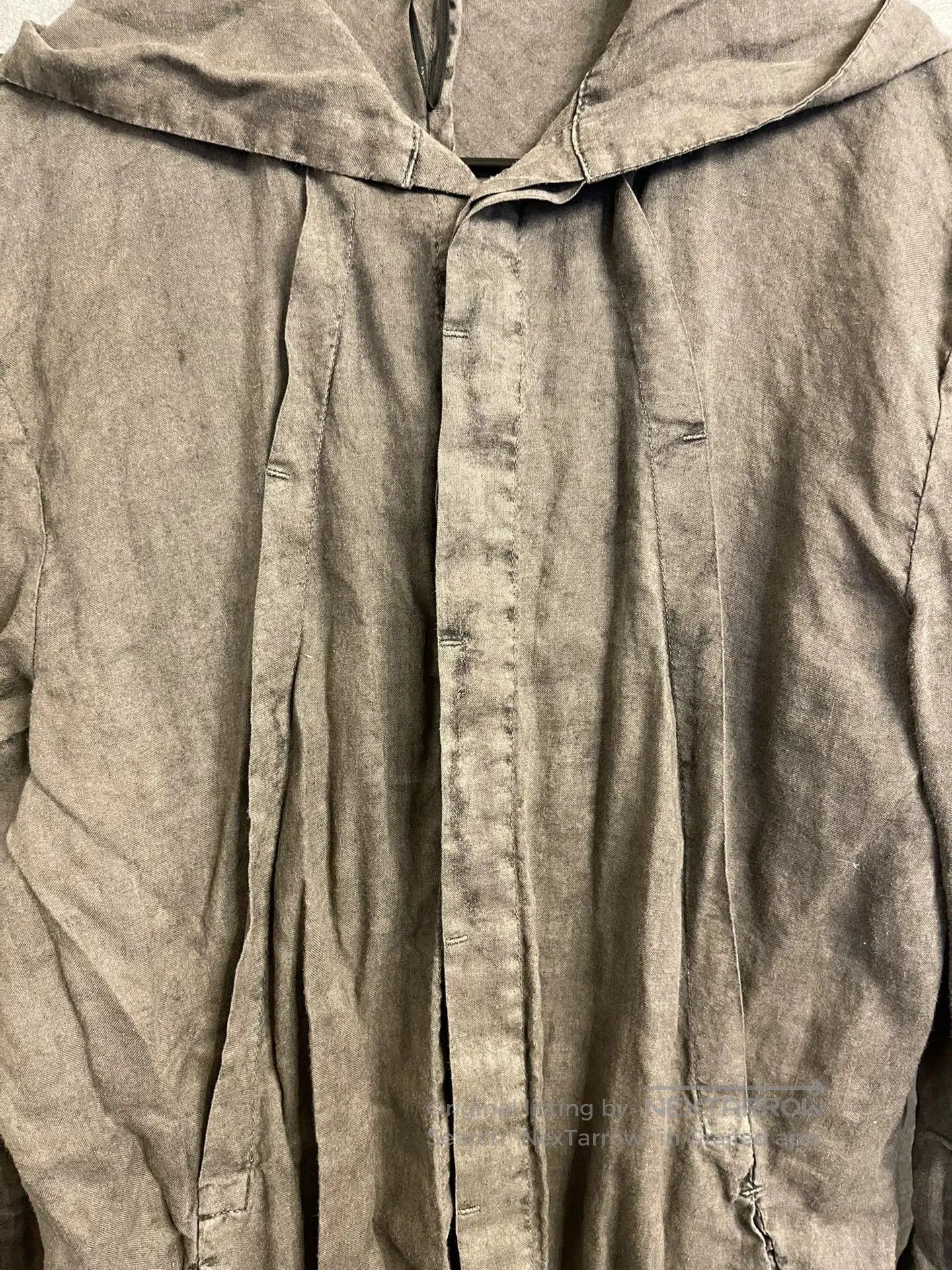 Masnada Yohji Yamamoto White Embroidered Shirt. Size US M / EU 48-50 / 2 - 2 Thumbnail