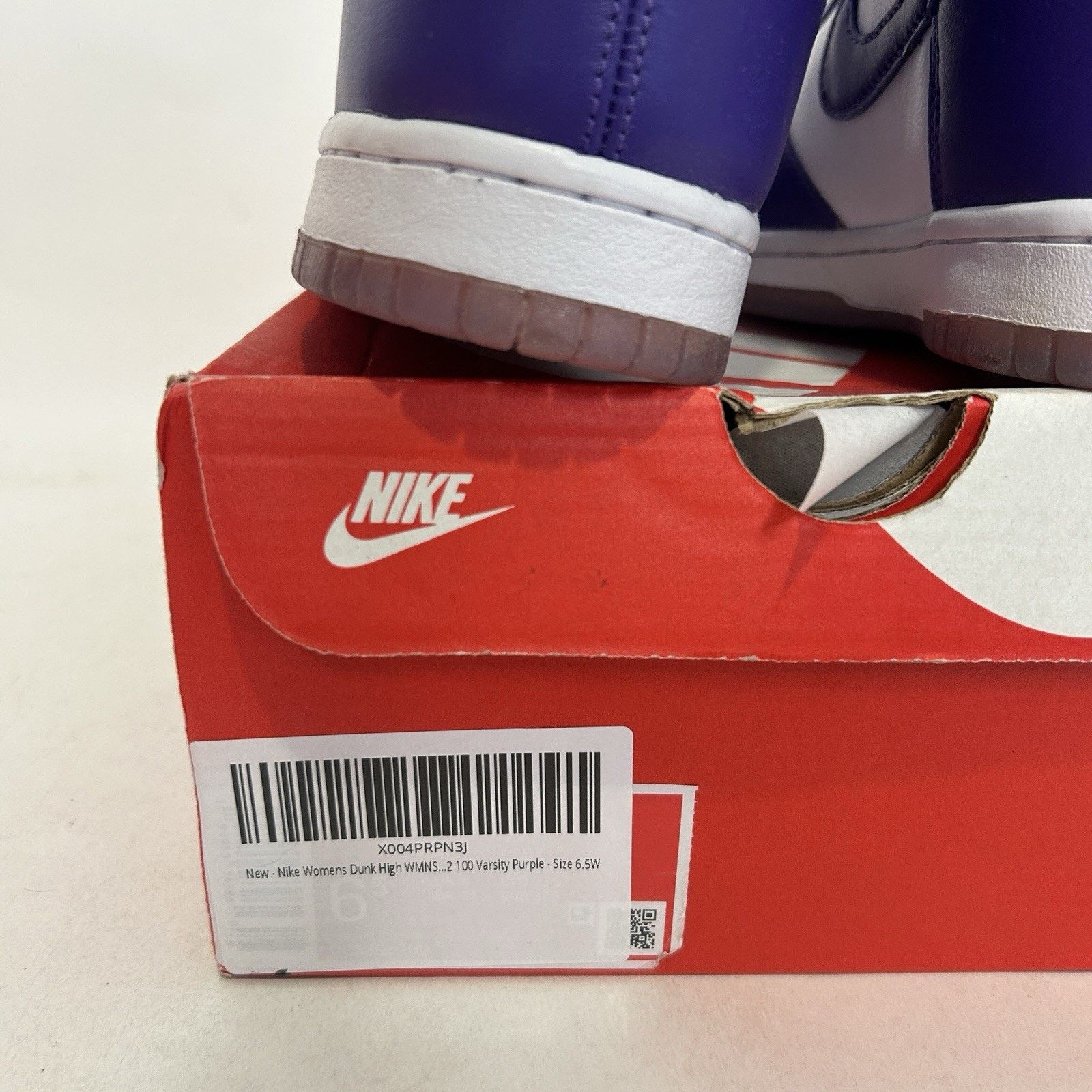 Nike Nike Dunk High SP WMNS “Varsity Purple” - DC5382-100 Size US 6.5 / IT 36.5 - 4 Thumbnail