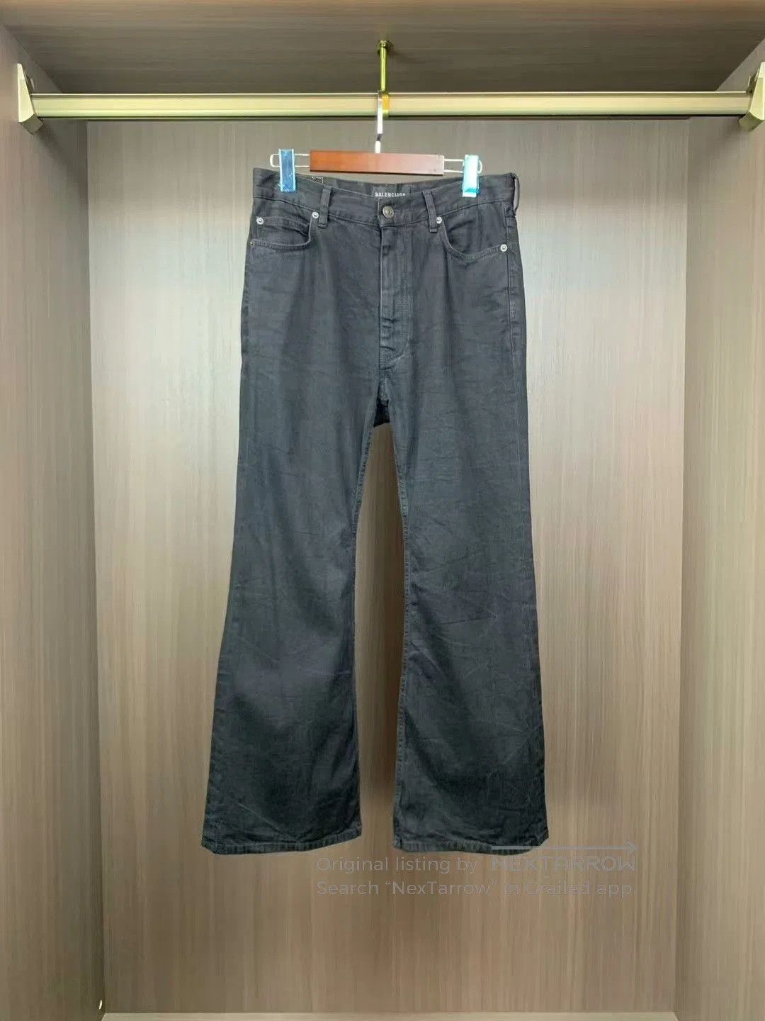 Balenciaga Balenciaga Flared Denim Jeans Size M. Size US 27 - 1 Thumbnail