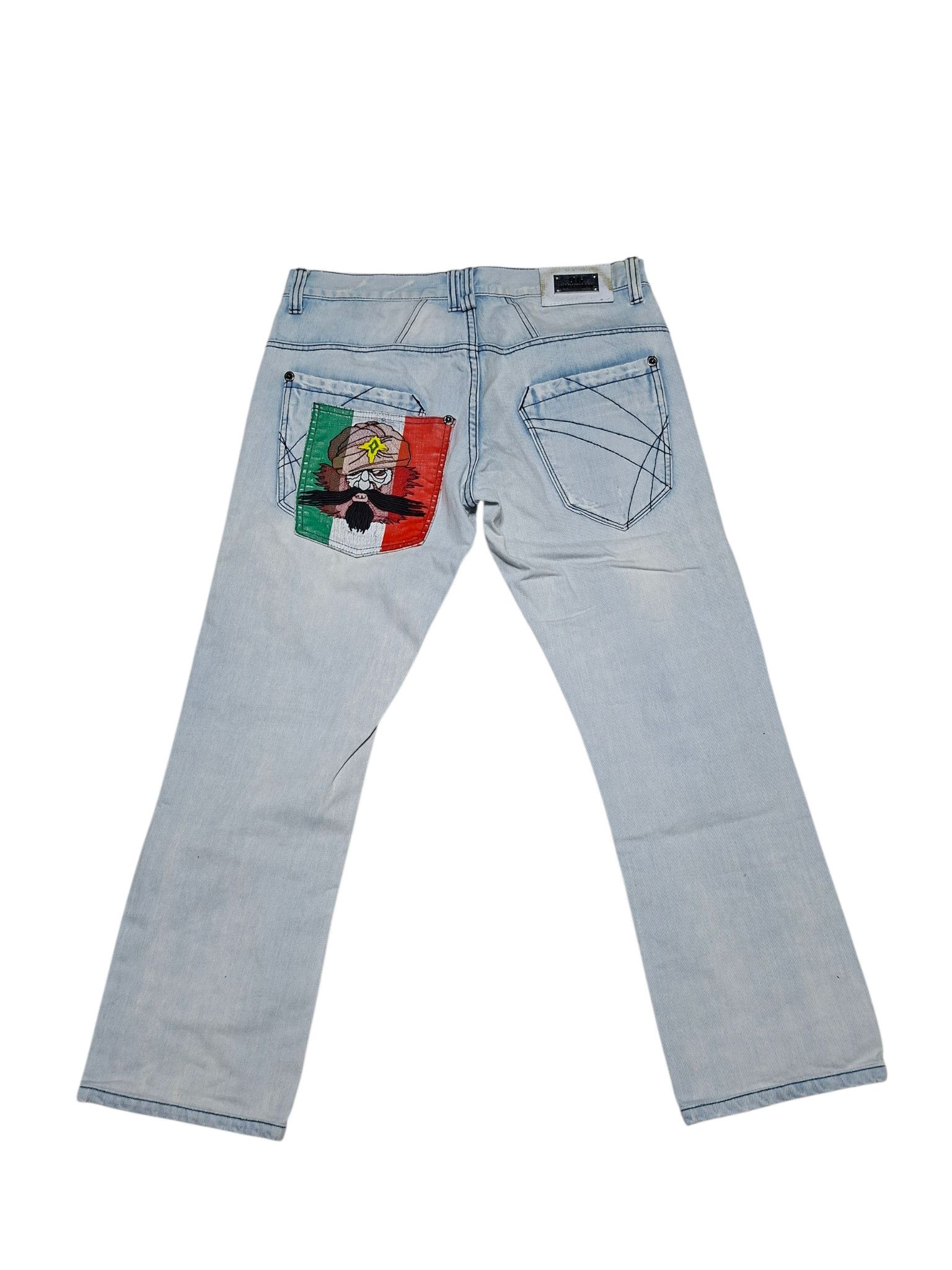 Japanese Brand AVANT GARDE JAPANESE VINTAGE RARE STREETWEAR JEANS DENIM Size US 34 / EU 50 - 3 Thumbnail