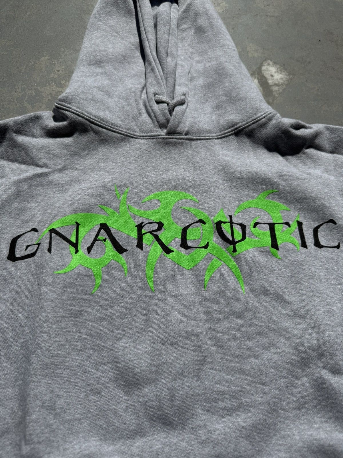Gnarcotic Gnarcotic Lil Gnar Logo Hoodie Grey Green Size US M / EU 48-50 / 2 - 3 Thumbnail
