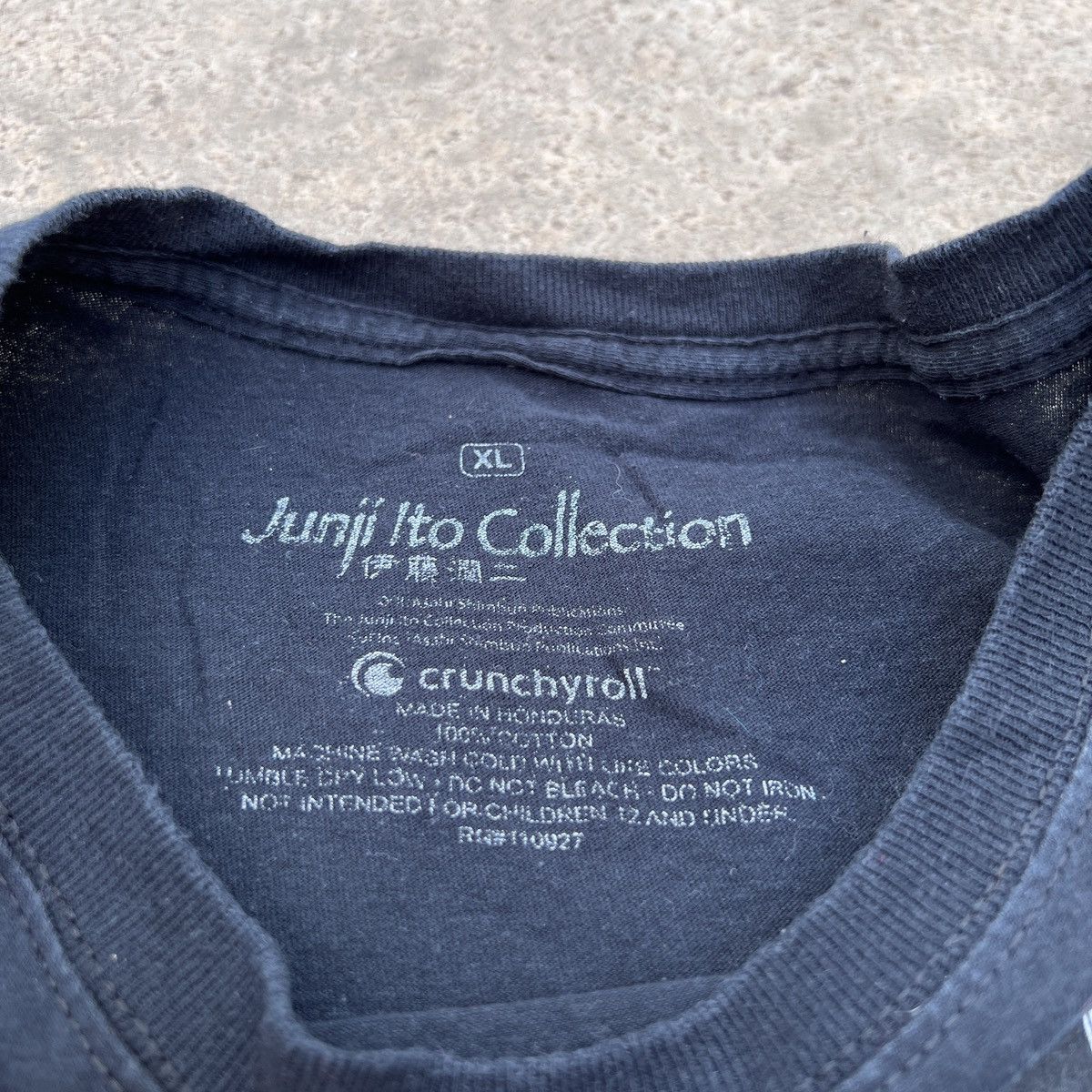 Anime × Cartoon Network × Japanese Brand Junji Ito collection Japanese Horror Anime Emo Tee XL Size US XL / EU 56 / 4 - 6 Thumbnail