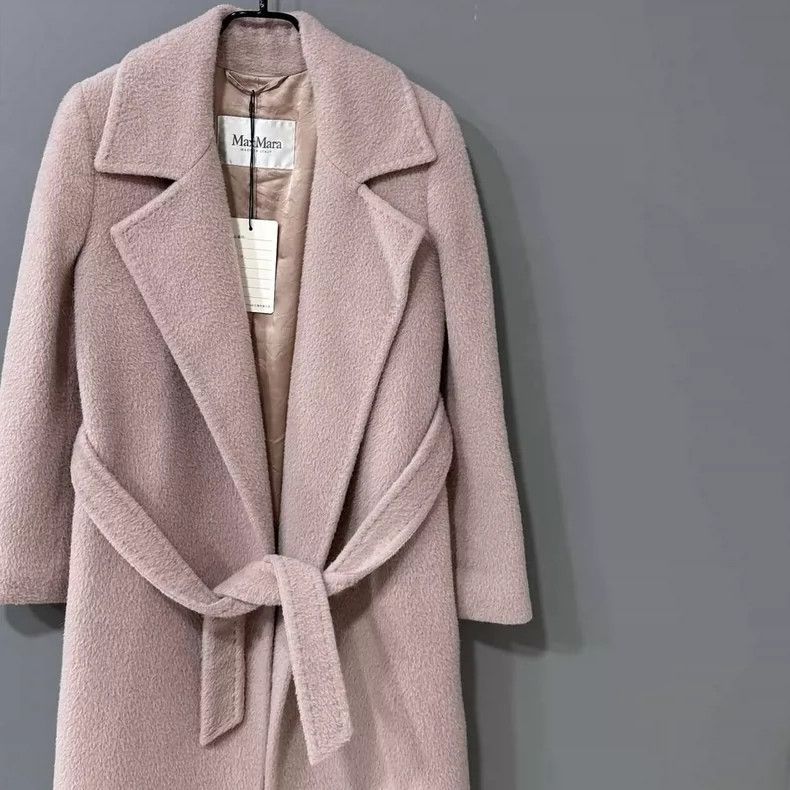 Max Mara Pink mid-length coat