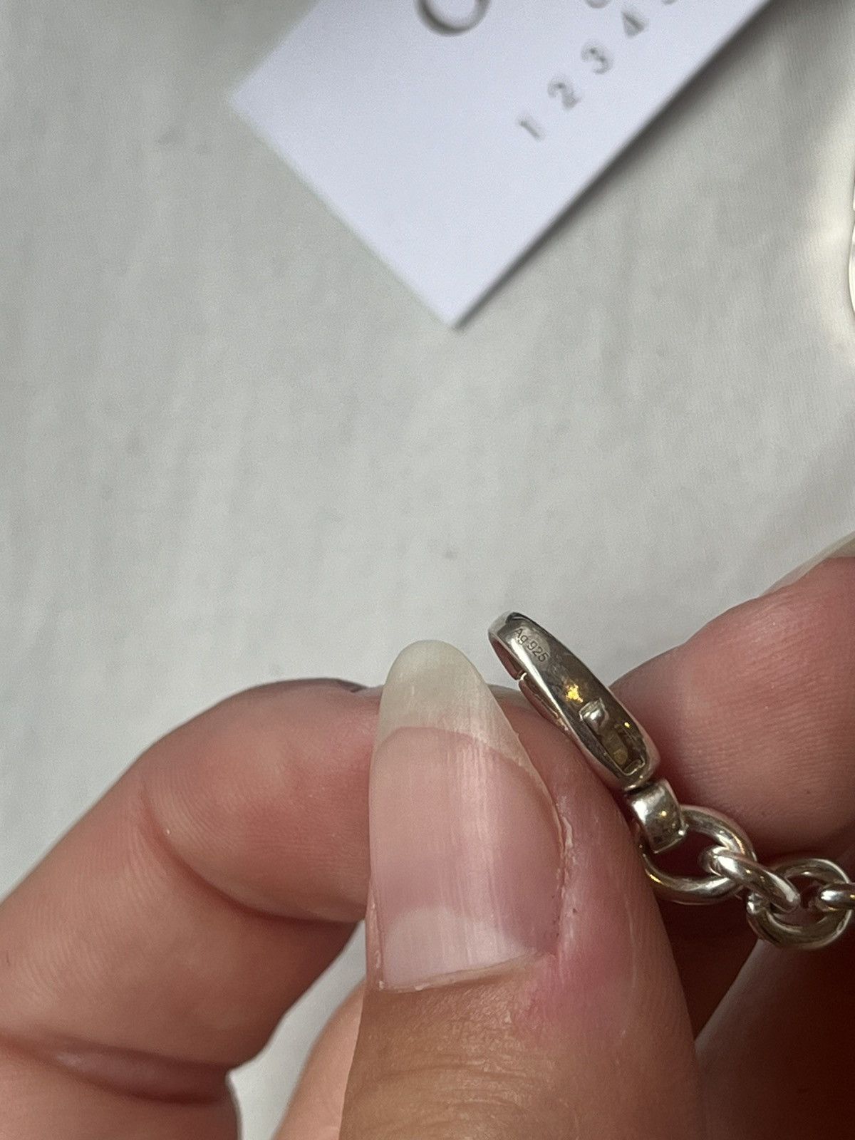 Gucci Gucci Britt Interlocking G Sterling Silver Bracelet Size ONE SIZE - 3 Thumbnail