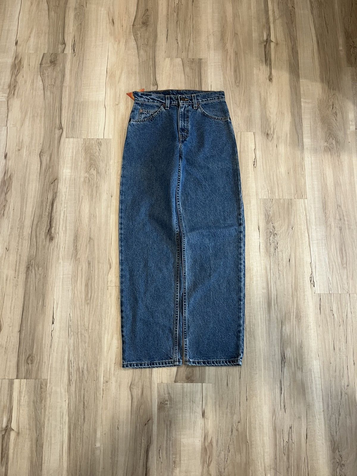Levi's × Vintage Levi’s 562 orange tab made in USA jeans vintage 90s Size US 27 - 1 Thumbnail