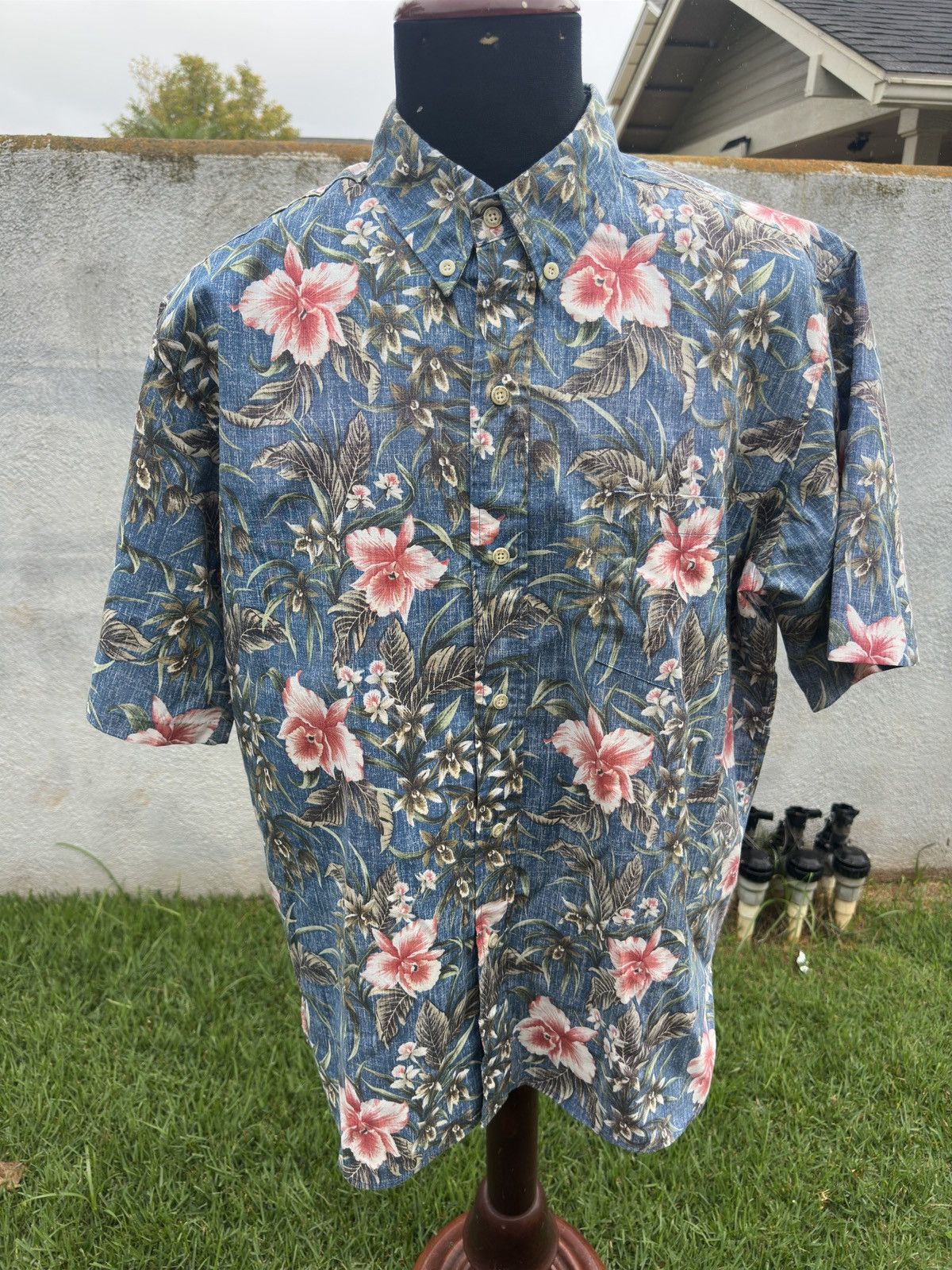 Reyn Spooner PreOwned Reyn Spooner Multicolored Hawaiian Print Men's XL Size US XL / EU 56 / 4 - 1 Thumbnail