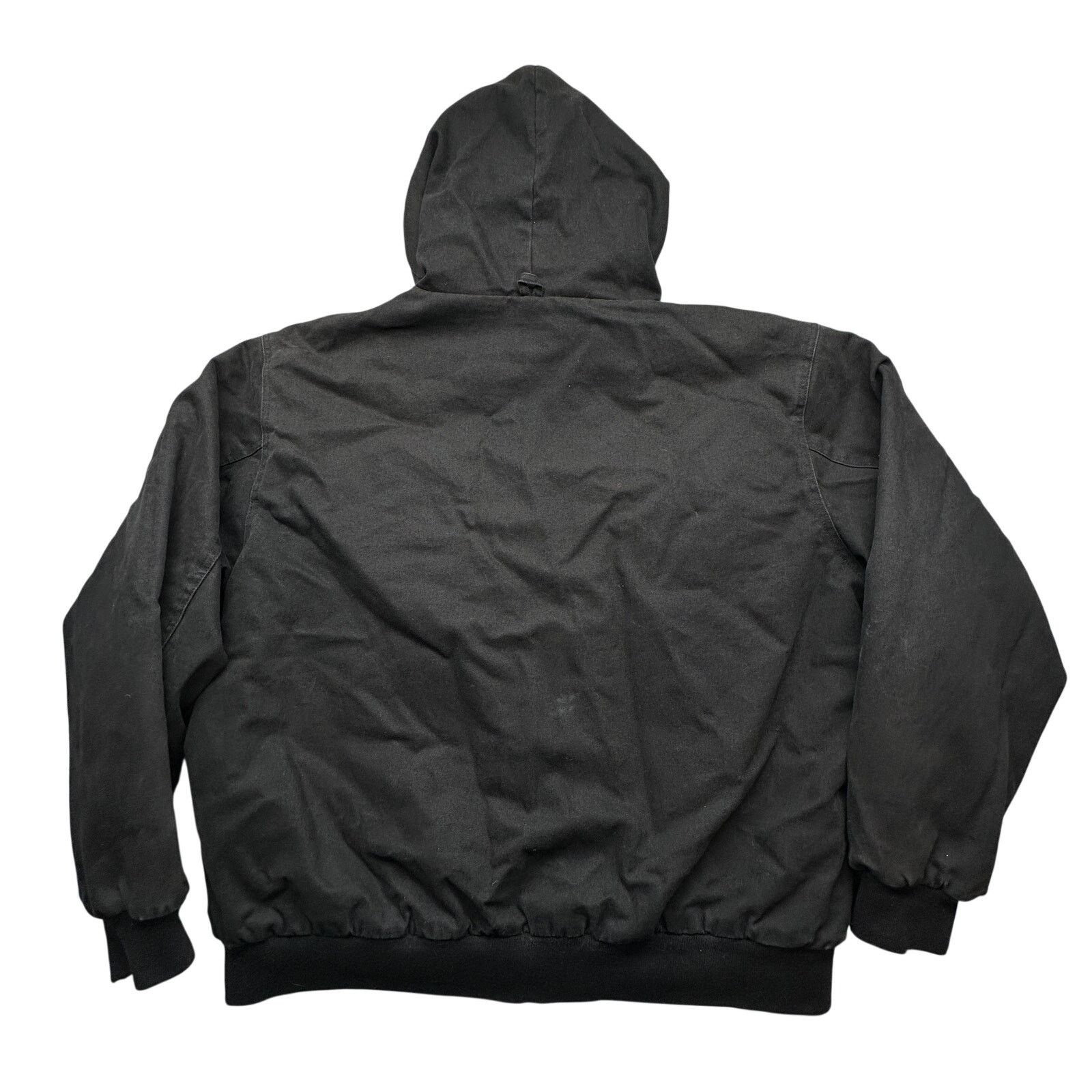Other 2005 Snap-On Tools Duck Canvas Black Hooded Work Jacket 2XL Size US XXL / EU 58 / 5 - 2 Thumbnail