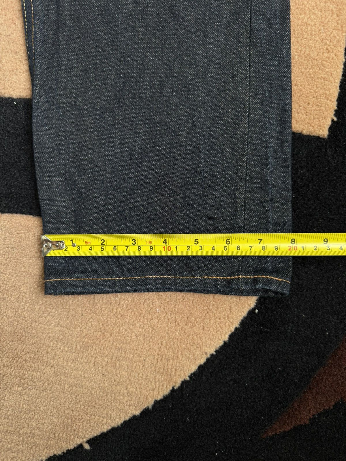Evisu EVISU red daicock and white flower style jeans！size：31x34 Size US 31 - 10 Thumbnail
