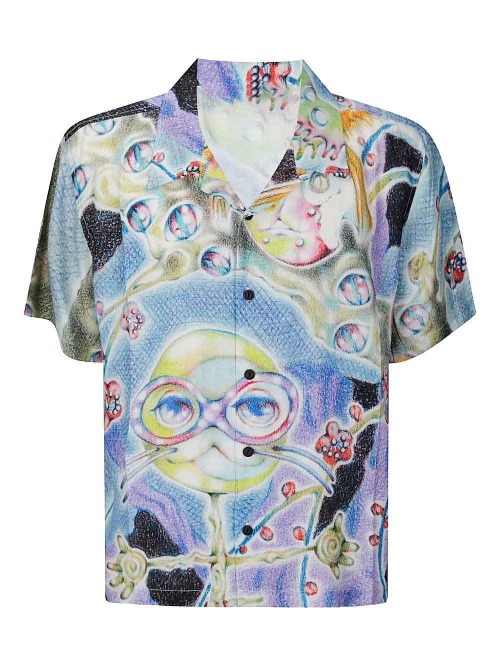 Other Short Sleeve Button Up Shirt Size US L / EU 52-54 / 3 - 3 Thumbnail