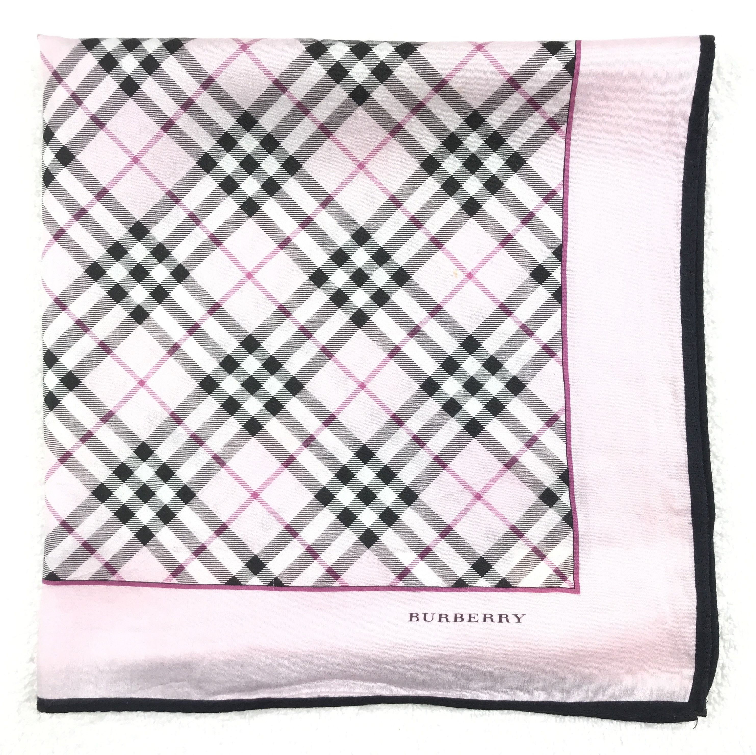 Burberry × Vintage Vintage Burberry Bandana Neckerchief Handkerchief Size ONE SIZE - 2 Thumbnail
