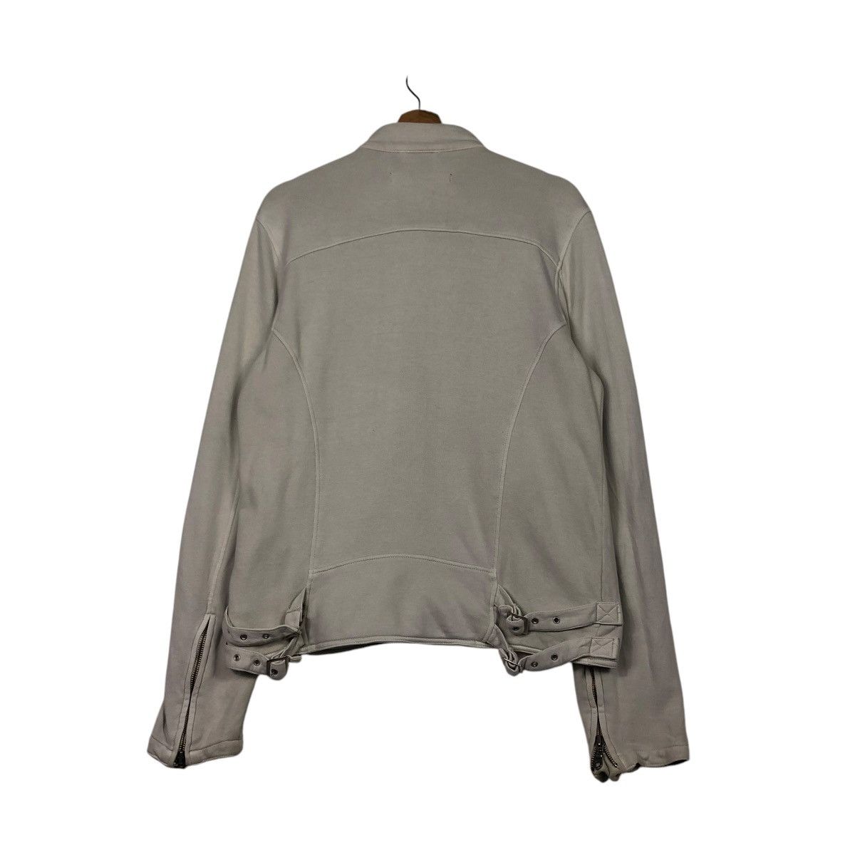 Issey Miyake 🔥VINTAGE CROPPED BIKER JACKET FRENCH CONNECTION BONDAGE Size US M / EU 48-50 / 2 - 9 Thumbnail