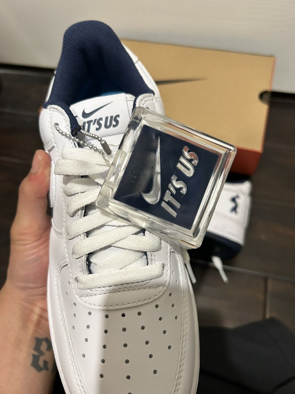 Nike Nike Air Force 1 x Concrete Boys Size US 7.5 / EU 40-41 - 7 Thumbnail