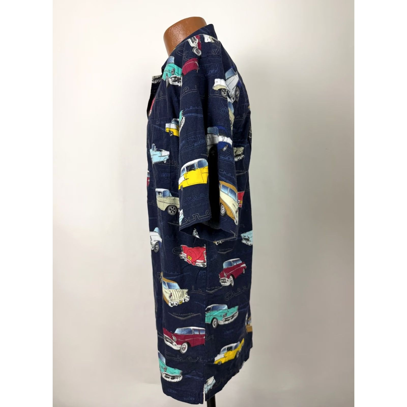 Vintage VINTAGE GM by David Carey Shirt Men L Chevrolet General Motors Classic Cars Hawaiian Size US L / EU 52-54 / 3 - 5 Thumbnail